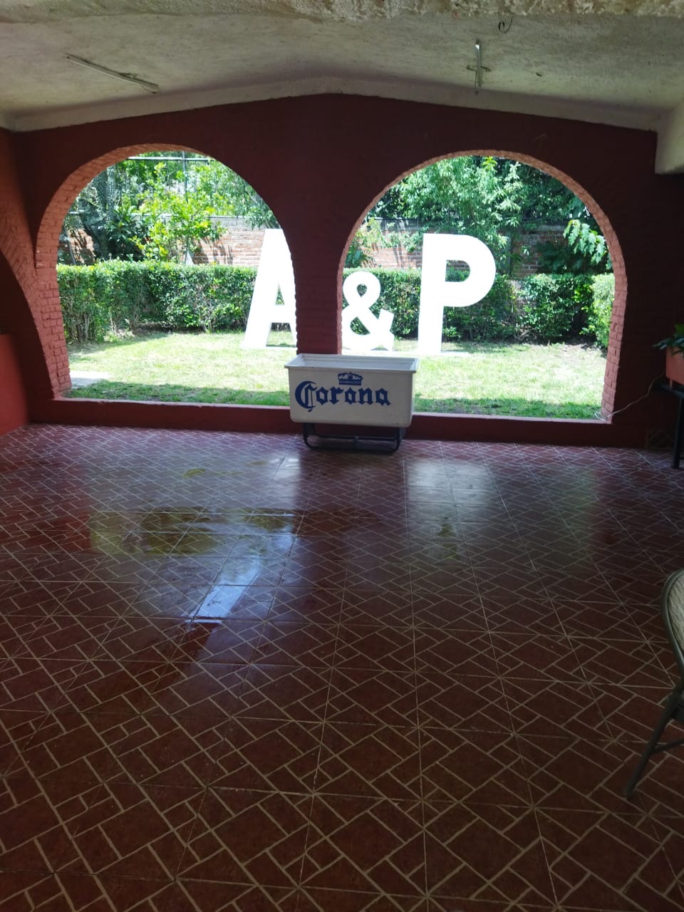 Espacio interior del salón